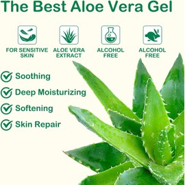 Gel De Aloe Vera Orgánico Para Rostro Y Cuerpo, Tamaño Viaje (16 Unidades), Loción Hidratante Para Después Del Sol, Set Para Todo Tipo De Piel, 30 Ml