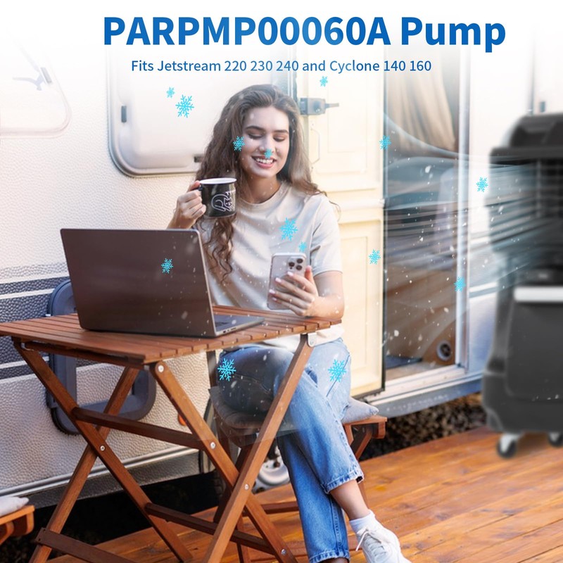 PMPR0006 Pump Replace PARPMP00060A The Cyclone 140 & 160 Portable