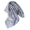 Prettystern Unisex Hand-Rolled Silk Neckerchief Silk Neckerchief for Men and
