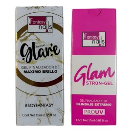 Fantasy Nails Top Coat Gel 16 Ml - Sin Vencimiento