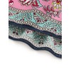 Milumia - Falda larga con estampado floral clásico para mujer,