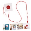 TEHAUX Elderly Safety Device Wall-Mounted Sos Alarm Button Call Caregiver