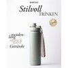 MAMEIDO Thermos Flask with Straw, 700 ml, Leak-Proof Drinking Bottle,