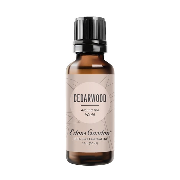 Edens Garden Cedarwood "Around The World" Essential Oil, 100% Pure Therapeutic Grade (Undiluted Natural/Homeopathic Aromatherapy Scented Essential Oil Singles) 30 ml