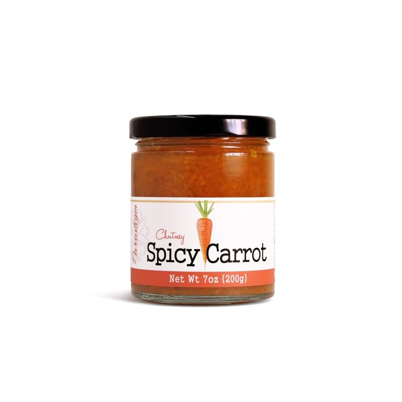 Paradigm Foodworks Spicy Carrot Chutney, 7 Ounce