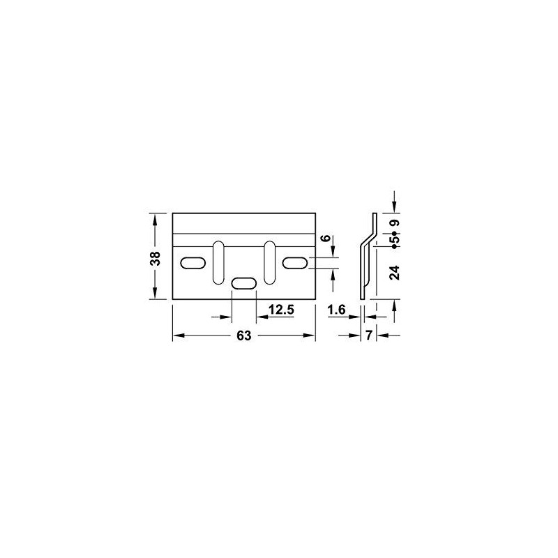 Kitchen Cabinet Hanging Brackets for Wall Mounting Cupboards Hanger Plate