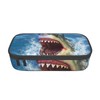GVGOAGL Cool Shark Mouth Pencil Case Organizer Big Capacity Pencil