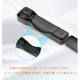 DJI Pocket 3 保護カバー 2用ストラップ付き Osmo Pocket 3 用 プロテクション 収納ケース 硬質ケース 耐衝撃 傷防止 ハンドストラップ ネックストラップ