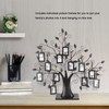 Metal Family Tree with Hanging Picture Photo Frames Photos Display