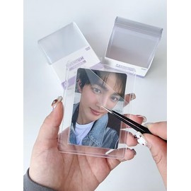 Mandu Deco Toploaders para tarjetas fotográficas de álbum Kpop o tarjetas comerciales, 7.62 x 10.16 cm (paquete de 25)