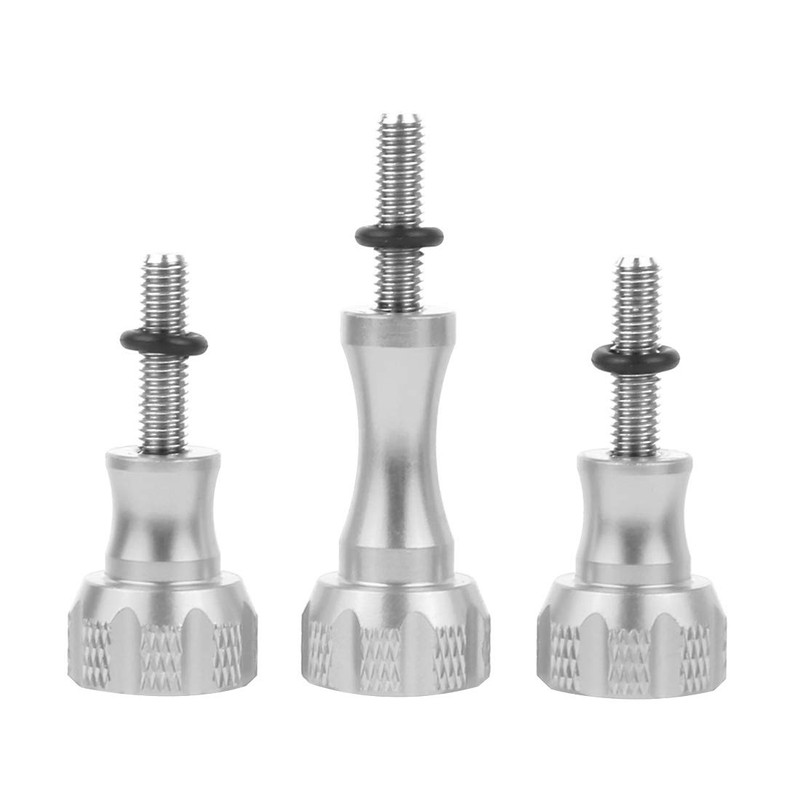 FEICHAO 1 Long and 2 Short M5 Screws Thumb Nut