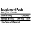Naturetition Supplements Biotin 5000mcg ~ 200 Capsules - No Additives