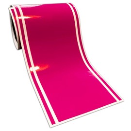 A1A Sales 6"x72" Vinyl Racing Stripes Decal Tape Sticker Car Trailer Boat 651 (Pink (Magenta))