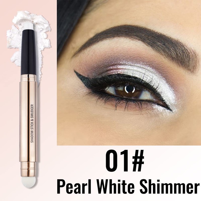 Erinde Shimmer Eyeshadow Stick, Single Eyeshadow, Glitter Eyeshadow Pencil Crayon,
