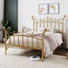 Allewie 14 Inches Twin Size Metal Platform Bed Frame with
