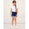 NAME IT Women's Shorts, Medium blue (medium blue denim)