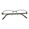 V.W.E. Rectangular Frame Clear Lens Designer Half Rim Eye Glasses