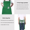 XIEJINJIA Pack of 2 Plus Size Adjustable Cooking Apron Long