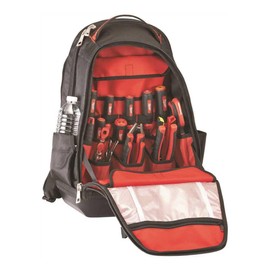 Milwaukee 48-22-8200 1680 Denier 35 Pocket Jobsite Backpack w/ Laptop Sleeve and Molded Plastic Base