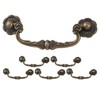IMIKEYA Vintage Drawer Pull Handles 6 Pack Retro Ring Cabinet