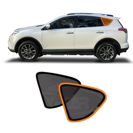 X-CAR Port Window Sun Shade for Toyota Rav4 2013-2018 Magnetic Car Sun Blind Mesh