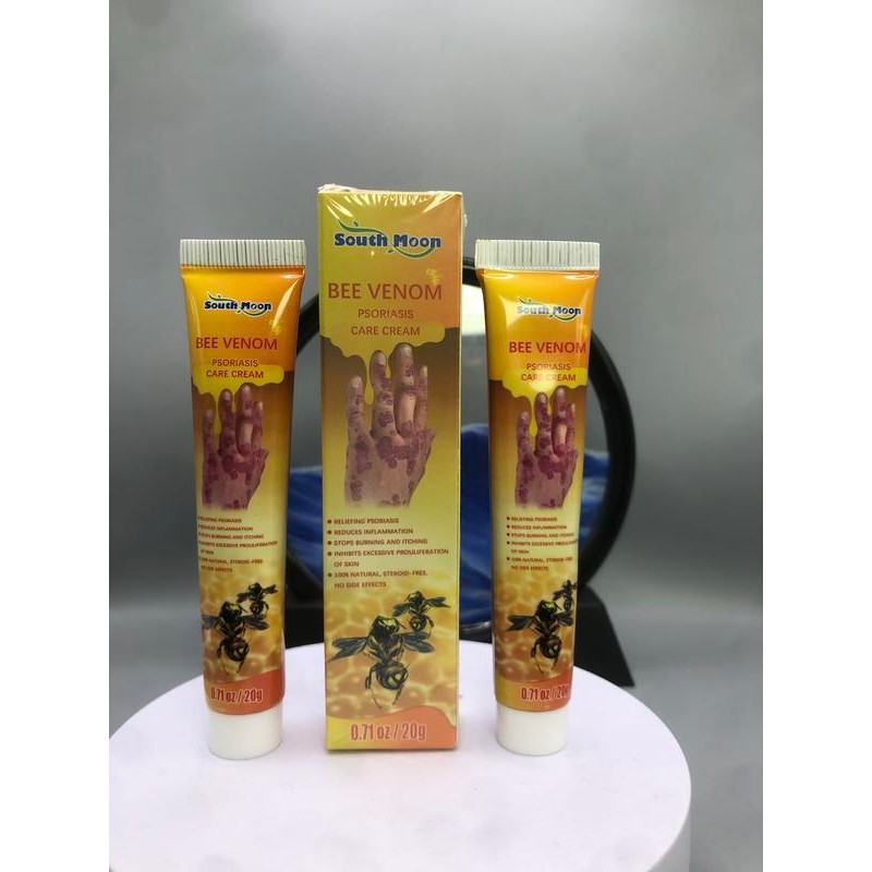 South Moon Bee Venom Psoriasis Cream, Skin Hand Moss Moisturizing
