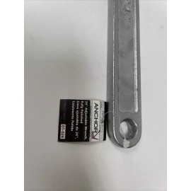 Anchor Brand New Adjustable Wrench, 24” L, 2-7/16” Opening, Chrome Plated