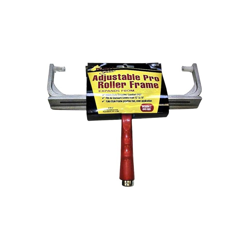 Linzer Products RF210 18" Paint Roller Frame, Adjustable 12" -