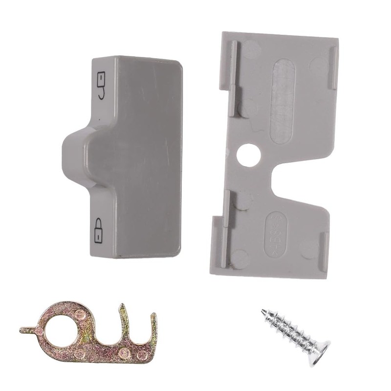YUCKMZ Door Bolt Door Additional Lock for Freezer Compatible with