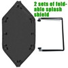 2pc Sprinkler Guards for Overspray, Lawns Splash Shield to Prevent