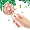 3 Gears Handheld Fan Mini Portable Table Cooler with Detachable