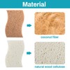 MAQIHAN 10PCS Natural Sponges for Dishes - Biodegradable Sponges Kitchen