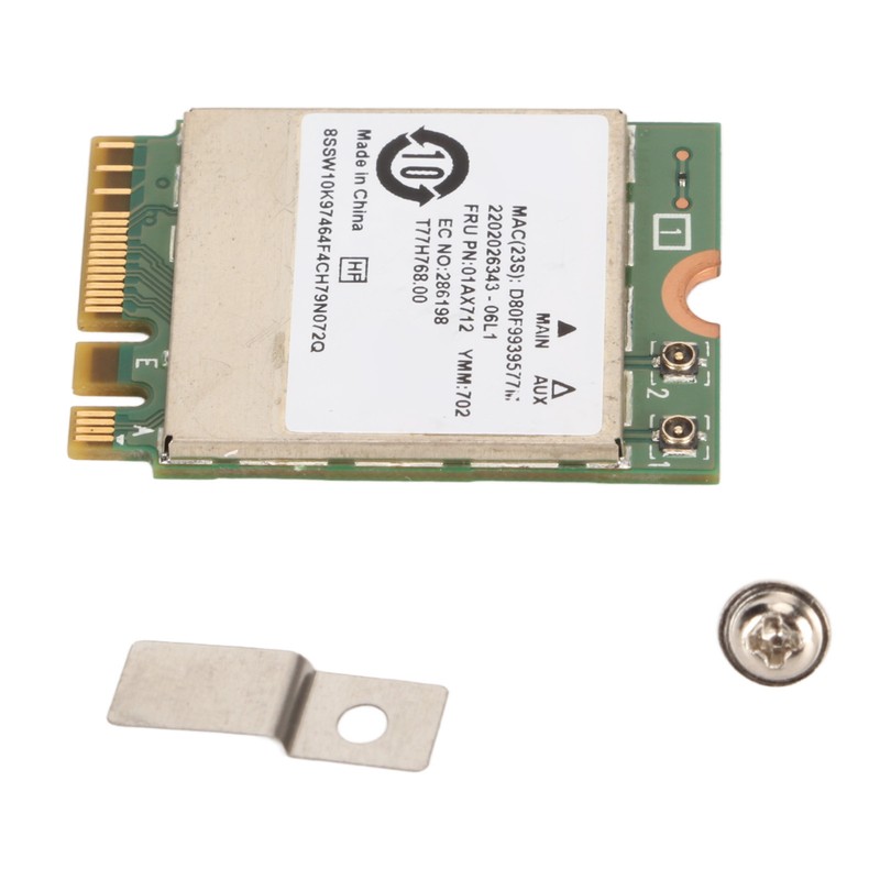 RTL8822BE Network Card 01AX712 433Mbps WiFi Bluetooth 4.0 M.2 NGFF