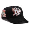 Mochila Gorra Curva Ajustable Para 31 Sombreros Gelato Negra