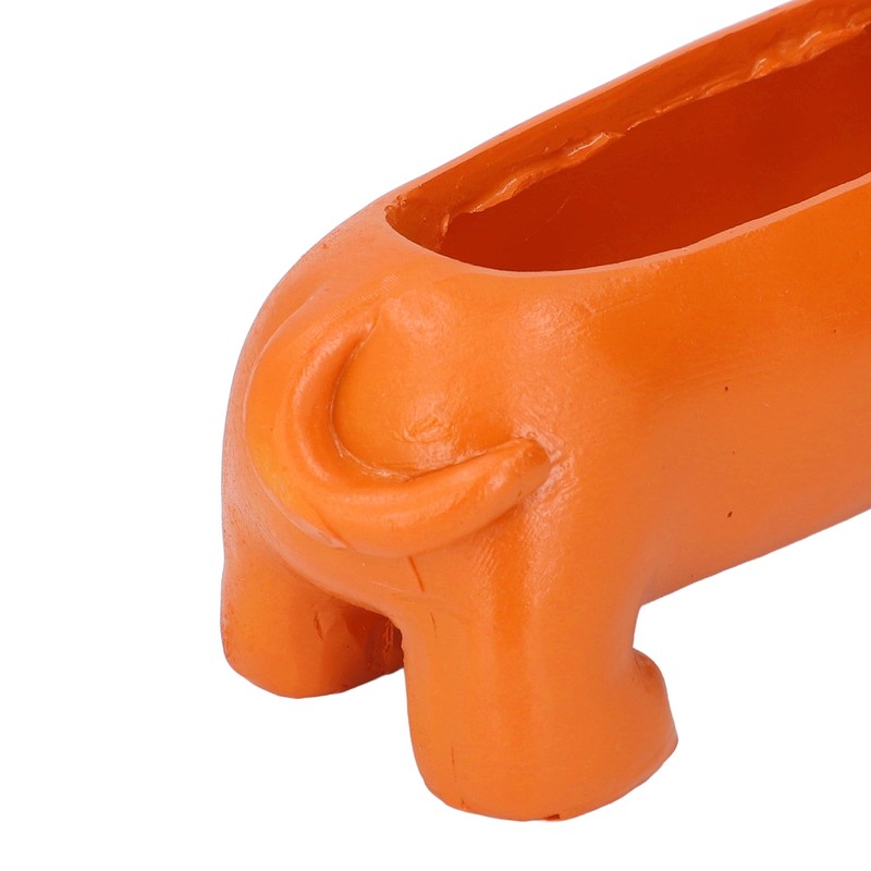 Dachshund Succulent Pot Adorable Efficient Drainage Versatile Lightweight Resin Dog