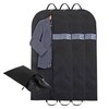 Astro 605-34 Suit Cover, Gusset, Clear Window, Black, Long Size,