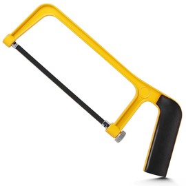 Hanpex 6inch Mini Hacksaw Frame - 150mm Extra Fine Cut Junior Hack Saw with Bi-Metal Blade for Metal and Wood