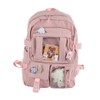 Kawaii Backpack Large Capacity Cute Bear Accessories Backpack for School
