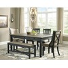 Signature Design by Ashley Tyler Creek Modern Farmhouse Upholstered Dining