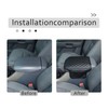 HIRUFAIT Center Console Armrest Cover for Honda Pilot 2003 2004