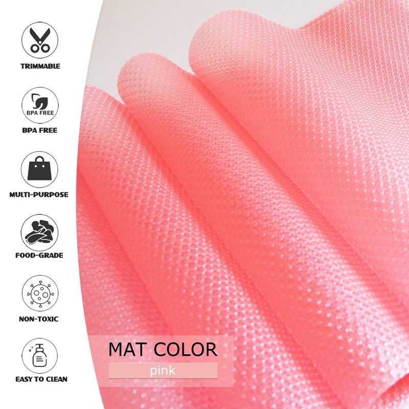 Daixers 20Pcs Refrigerator Liners, Washable Fridge Liner Shelf Mats Refrigerator