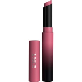 Maybelline Color Sensational Ultimatte Lipstick, Lightweight Comfortable Lip Color, Intense Color Pigment, Soft Powder, Matte Slim Lipstick, More Mauve, 0.06 oz.
