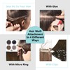 Full Shine Sew in Hair Extensions Real Human Hair 100G