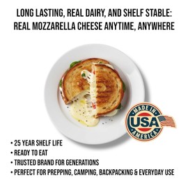 Future Essentials Freeze Dried Shredded Mozzarella Cheese – #2.5 Can