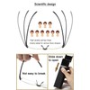 EYEURL Reading Glasses Half-Frame Computer Readers for Men and Women