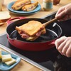 Rachael Ray NITRO Cast Iron Frying Pan/Skillet with Helper Handle