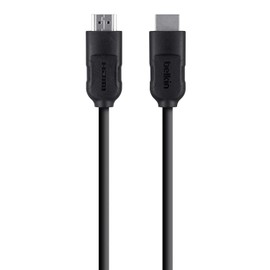 Belkin HDMI to HDMI Audio/Video Cable, 12 ft, Black
