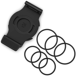 TUSITA 26mm Quickfit Quarter Turn Bike Mount Kompatibel mit Garmin Fenix 6X Pro,Fenix 7X,Quatix 6X Solar,Enduro,Tactix Delta - Smartwatch Fahrräder Lenker Halterung Fahrrad Halter - Road MTB Zubehör
