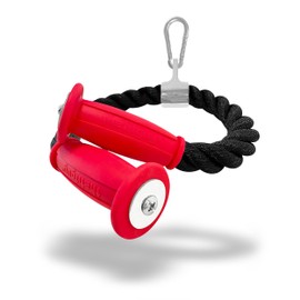 THEFITGUY Ergonomic Tricep Rope | 30” Non-Slip Cable Attachment | Wrist Pressure Relief | Grip Strength & Forearm Activation | Home & Commercial Gym Accessory | for Cable Machine & Smart Gym