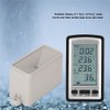 Pssopp Digital Wireless Rain Meter Gauge Household RCC Transmission Temperature